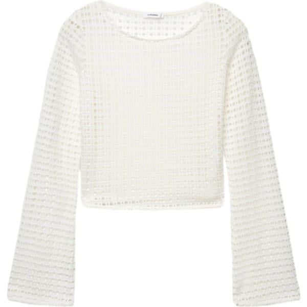 maglieria Terranova bianco tinta unita