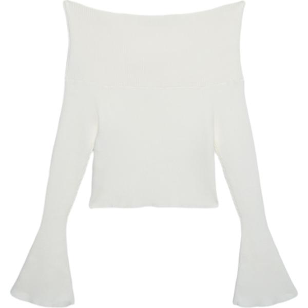 maglieria Terranova bianco tinta unita