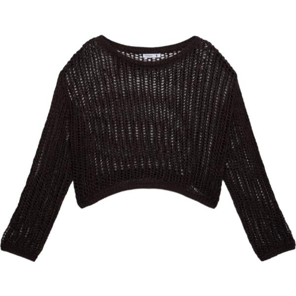 maglieria Terranova marrone tinta unita