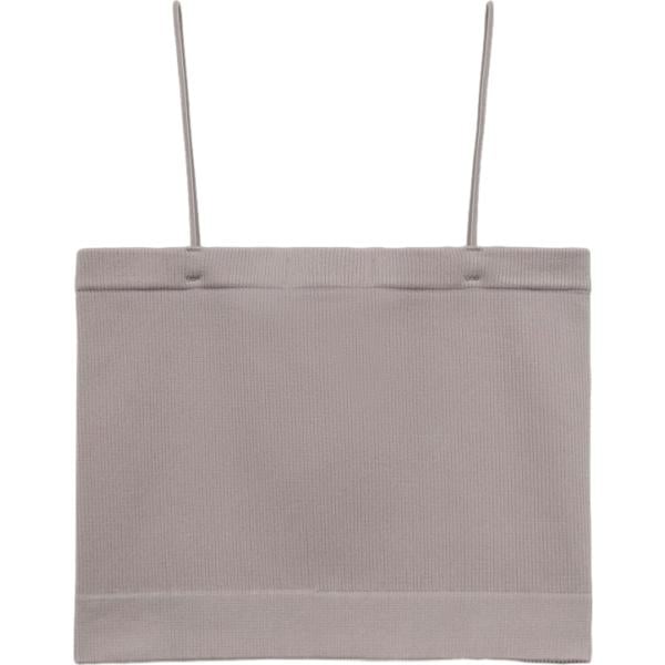 top Terranova grigio tinta unita