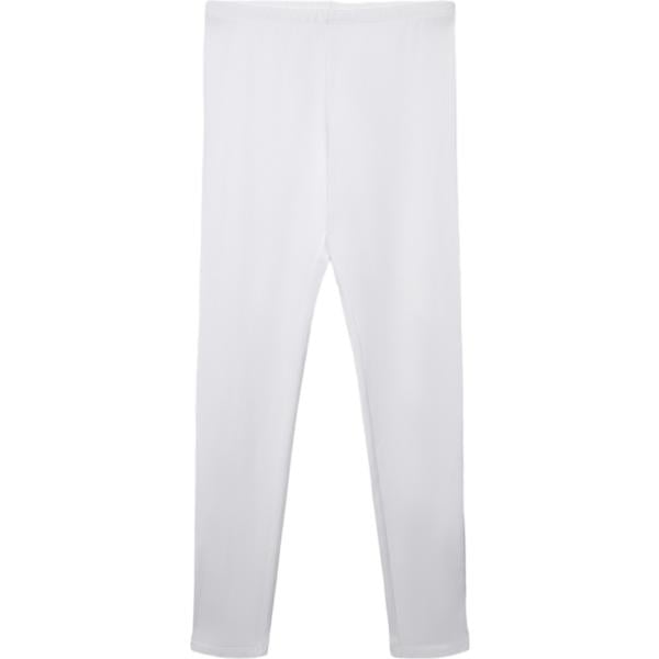 leggings Terranova bianco tinta unita
