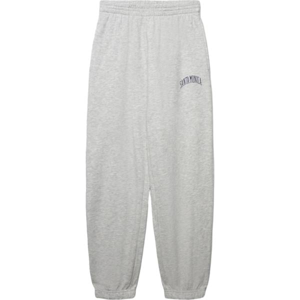 pantaloni Terranova grigio con stampe