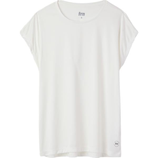 t-shirt sportive Terranova bianco tinta unita