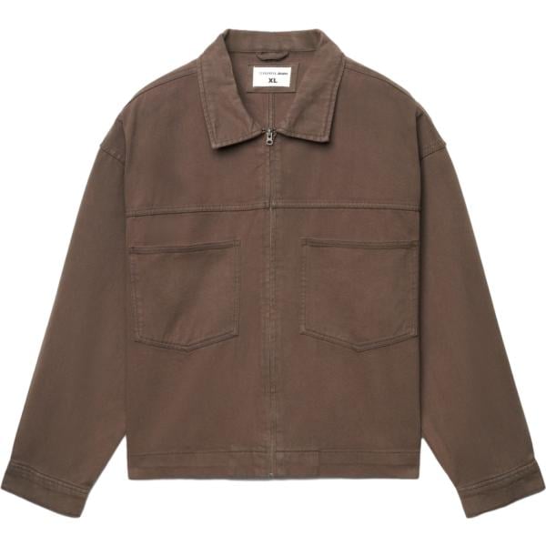 cappotti Terranova marrone tinta unita