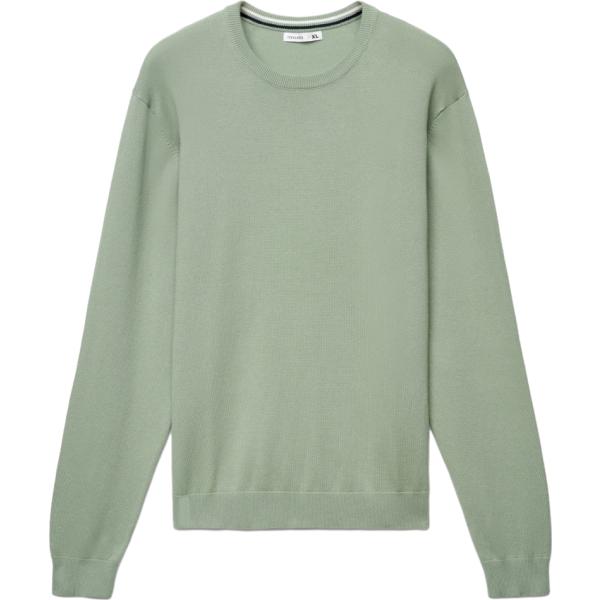 maglieria Terranova verde tinta unita