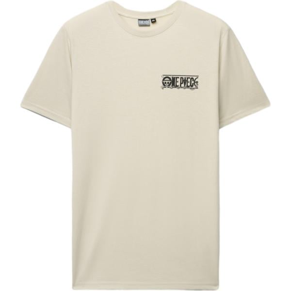 t-shirt Terranova bianco con stampe