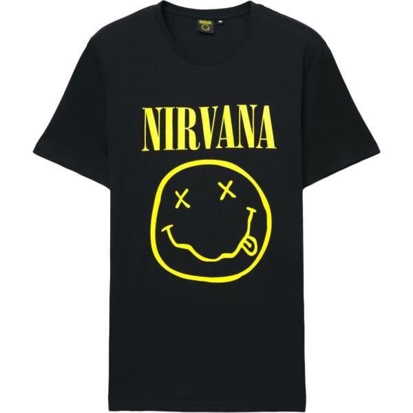 t-shirt Terranova nero con stampe