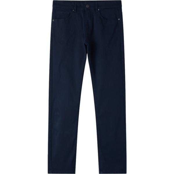 pantaloni Terranova blu tinta unita