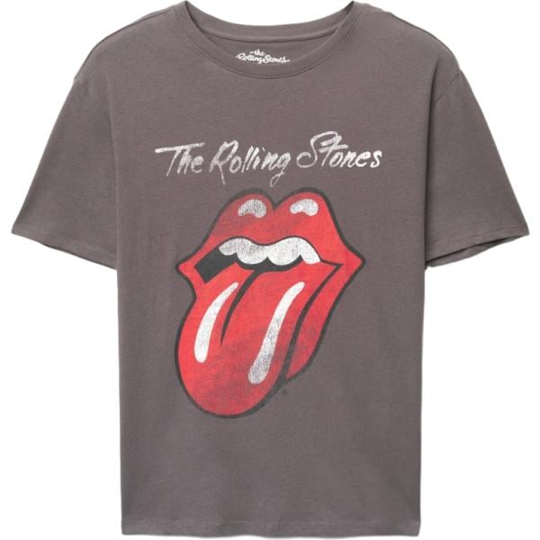 t-shirt Terranova marrone con stampe