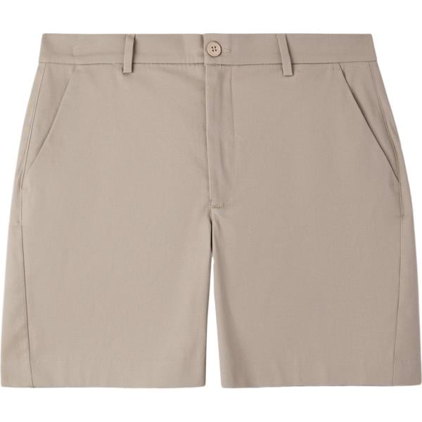 pantaloni corti Terranova marrone tinta unita