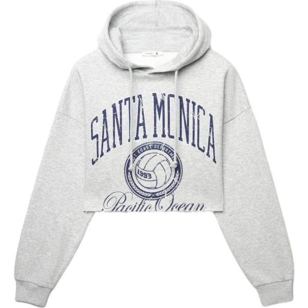 felpe Terranova grigio con stampe