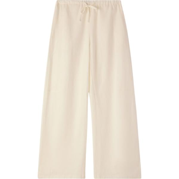 pantaloni Terranova bianco tinta unita
