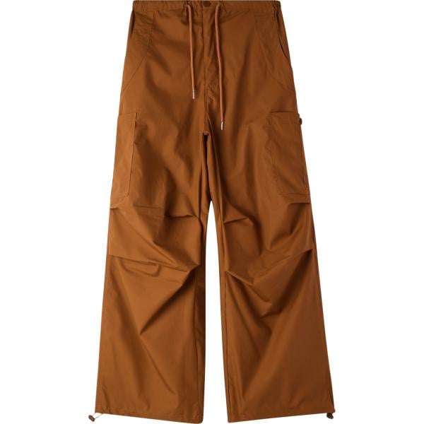 pantaloni cargo Terranova marrone tinta unita