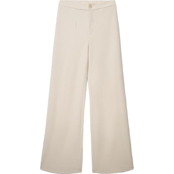 pantaloni Terranova bianco tinta unita