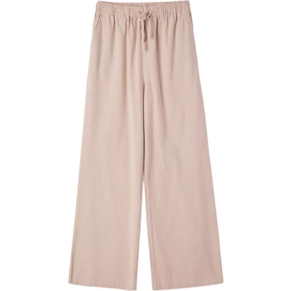 pantaloni Terranova marrone tinta unita