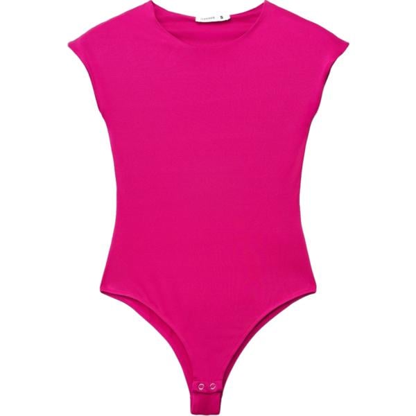 top Terranova rosa tinta unita