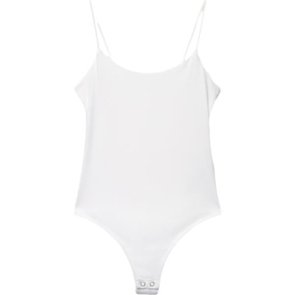 top Terranova bianco tinta unita