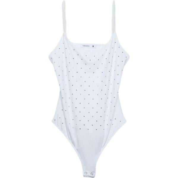 top Terranova bianco tinta unita
