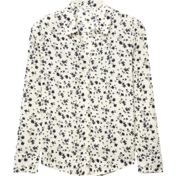 camicie Terranova bianco a fiori