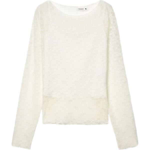 t-shirt Terranova bianco tinta unita