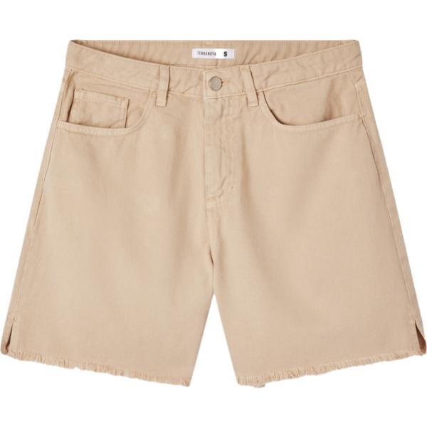 shorts Terranova marrone tinta unita