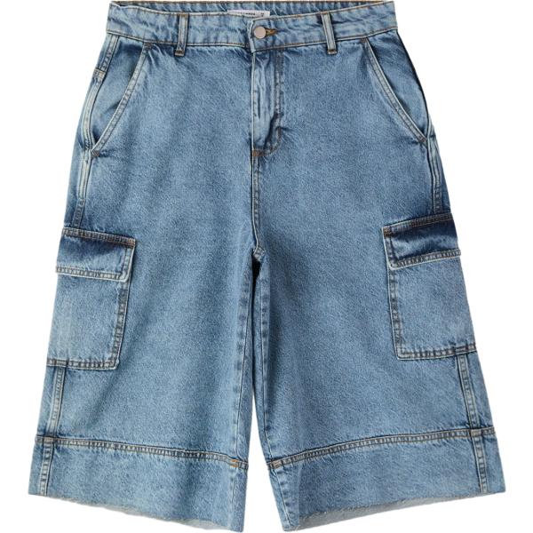 shorts Terranova blu tinta unita