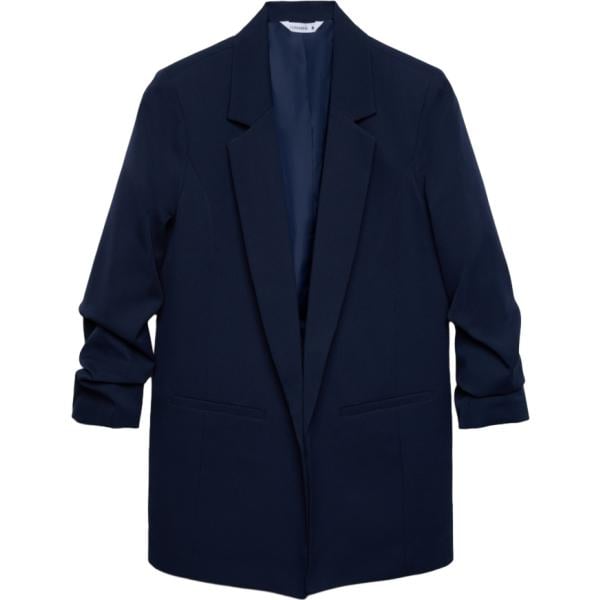 blazer Terranova blu tinta unita