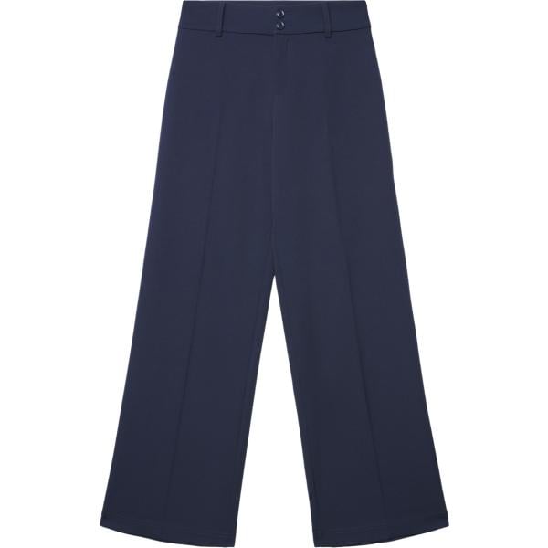 pantaloni Terranova blu tinta unita