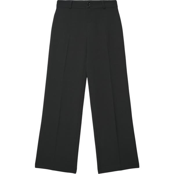 pantaloni Terranova nero tinta unita