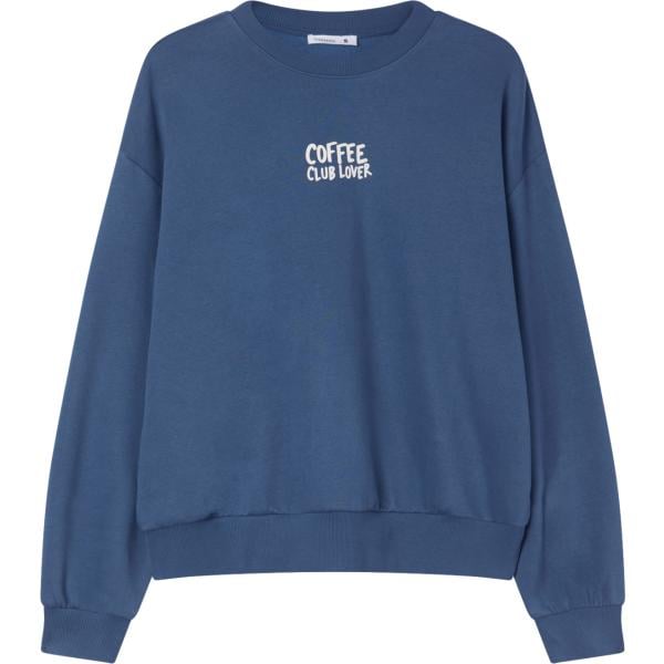 felpe Terranova blu con stampe