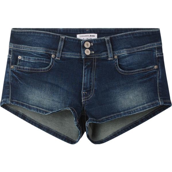 shorts Terranova blu tinta unita
