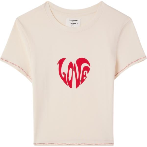 t-shirt Terranova bianco con stampe