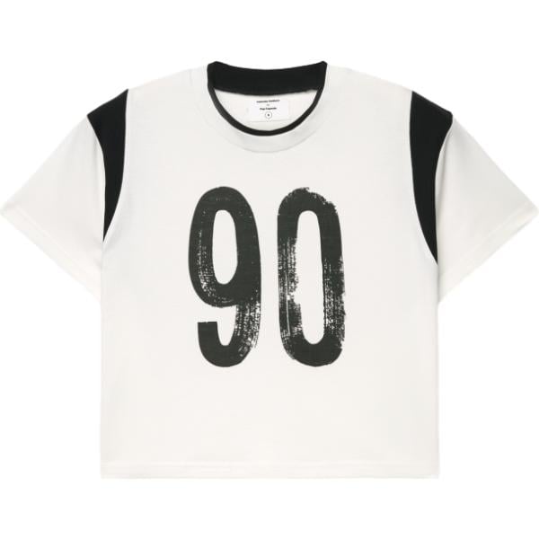 t-shirt Terranova bianco con stampe