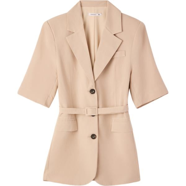 blazer Terranova marrone tinta unita