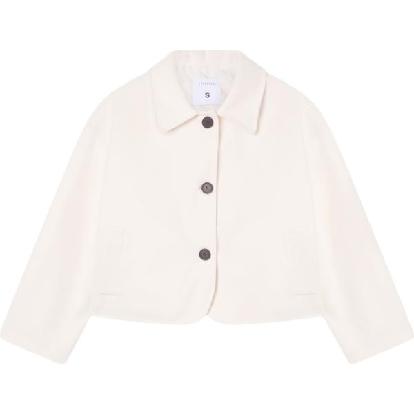 blazer Terranova bianco tinta unita