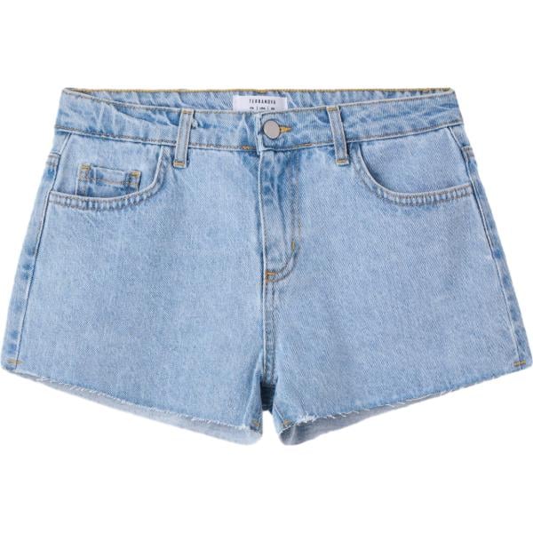 shorts Terranova blu tinta unita