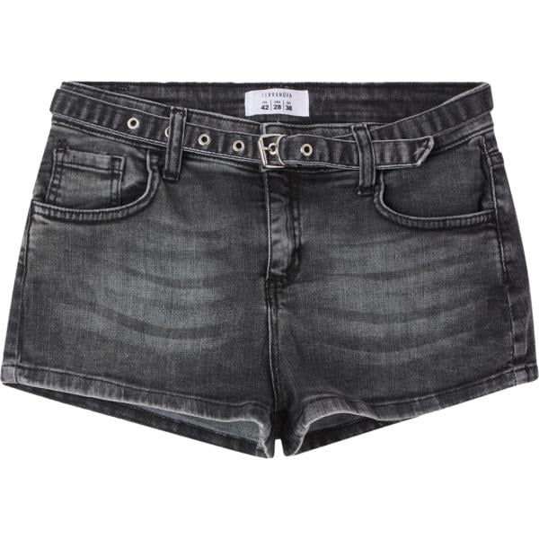 shorts Terranova grigio tinta unita