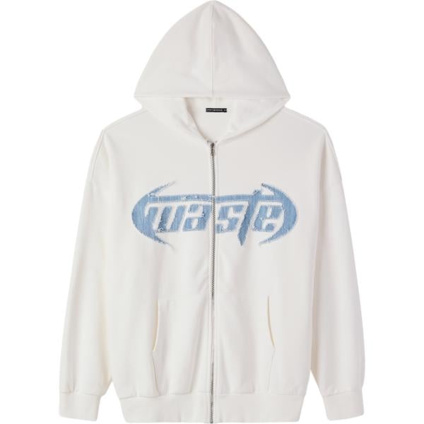 felpe Terranova bianco con stampe