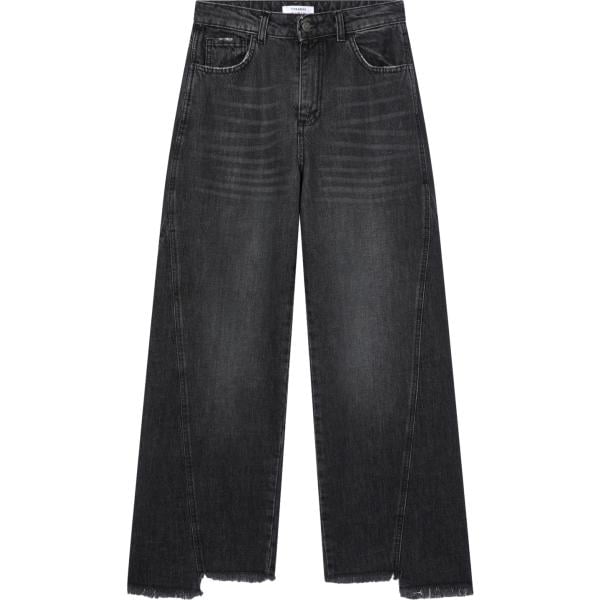 jeans Terranova nero tinta unita