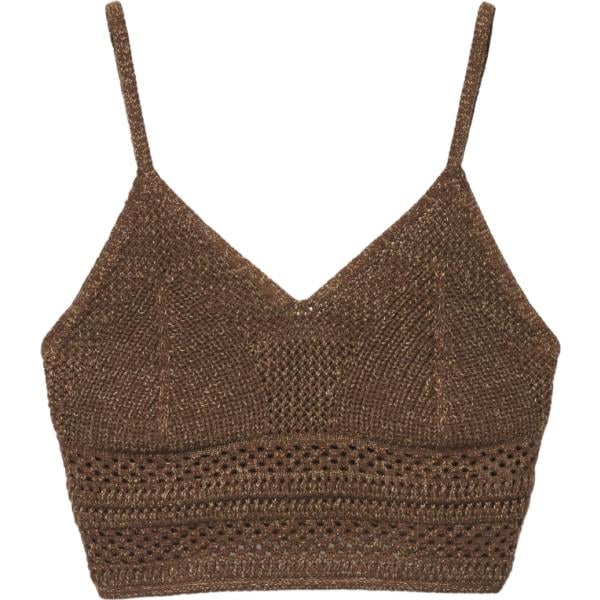 top Terranova marrone tinta unita