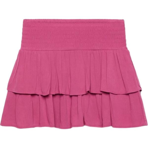 minigonne Terranova rosa tinta unita