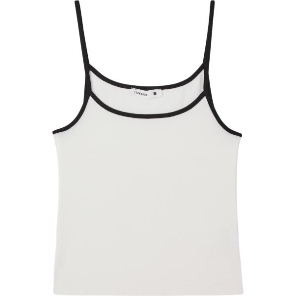 canottiere Terranova bianco tinta unita