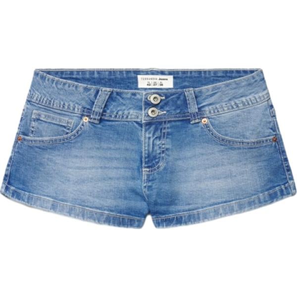 shorts Terranova blu tinta unita