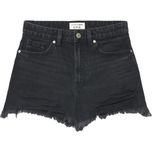 shorts Terranova nero tinta unita