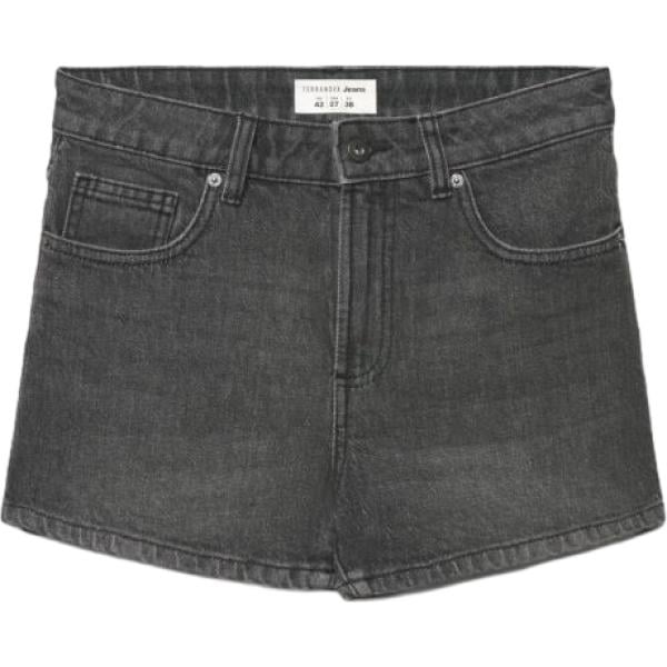 shorts Terranova grigio tinta unita