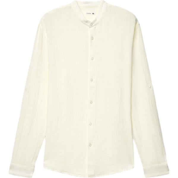 camicie Terranova bianco tinta unita