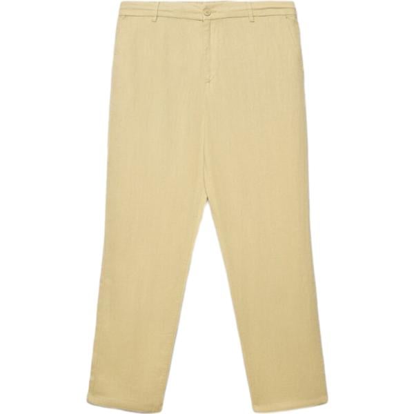 pantaloni Terranova marrone tinta unita