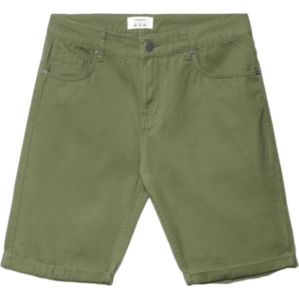 bermuda Terranova verde tinta unita