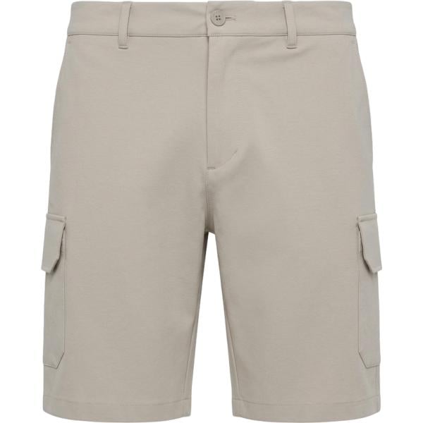 pantaloni corti Terranova marrone tinta unita