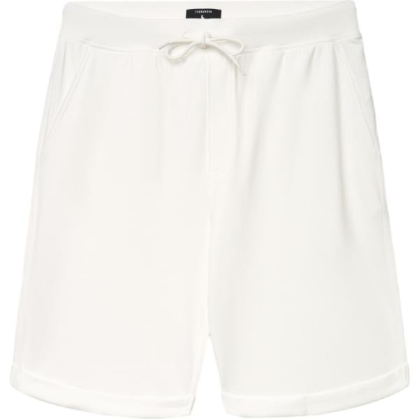 pantaloncini sportivi Terranova bianco tinta unita